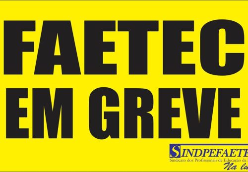 Faetec em greve