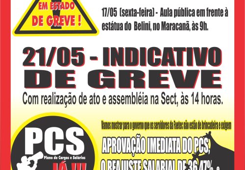 INDICATIVO DE GREVE 210513